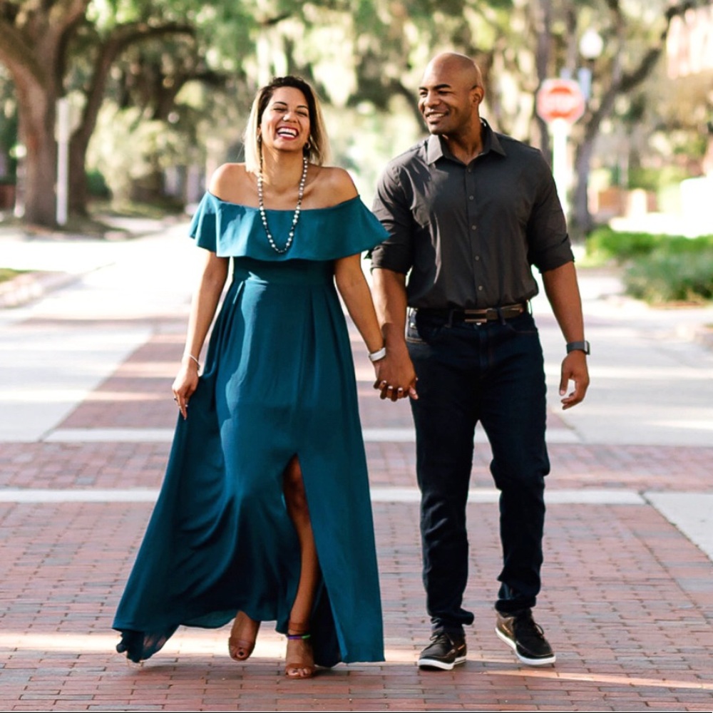 Altar’d State Strapless Maxi Dress